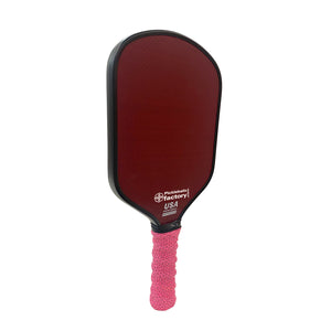 Kevlar Pickleball Paddle FACTORY-Thermoformed T700 OEM/ODM PP Honeycomb Ruby 16mm Foam Injected Unibody Training Racket