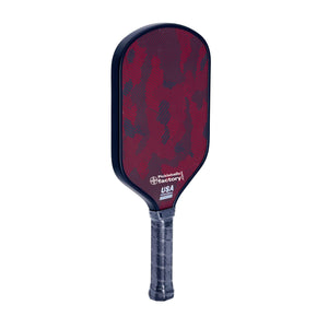 Kevlar Pickleball Paddle FACTORY-Thermoformed T700 custom kvl fabric pickleball paddle red raw pickleball paddle