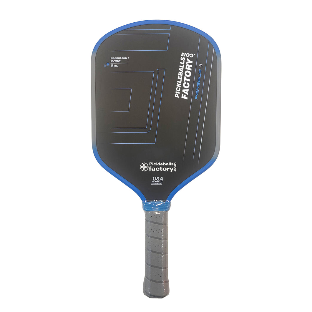 Gen 3 Propulsion Core Pickleball Paddle FACTORY-Thermoformed T700 EVA Foam Edge High Resilience PP Honeycomb Core Features High Performance