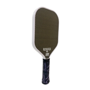 Kevlar Pickleball Paddle FACTORY-Thermoformed T700 Fabric Texture Surface Thermoforemd Polymer Core Pickleball PaddleEdge Sealing