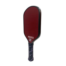 Load image into Gallery viewer, Kevlar Pickleball Paddle FACTORY-Thermoformed T700 Rough Surface Red-Black Carbon Fiber 16mm PP Honeycomb Kevlar Pickleball Paddle
