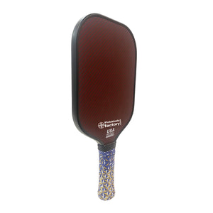 Kevlar Pickleball Paddle FACTORY-Thermoformed T700 carbon fiber pickleball paddle 16mm PP core foam Edgewalls