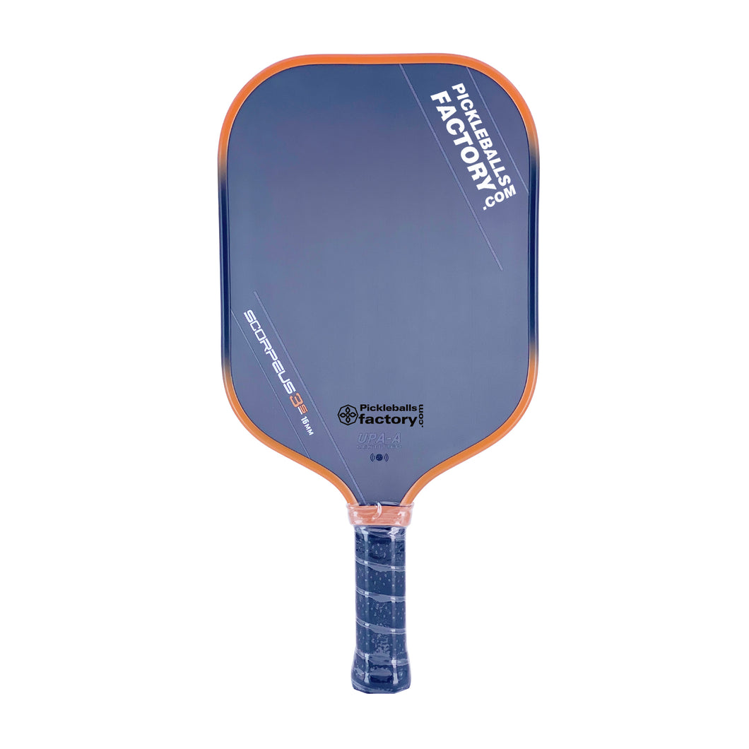 Gen 3 Propulsion Core Pickleball Paddle FACTORY-Thermoformed T700 Orange Edge Guard