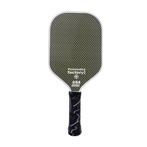 Kevlar Pickleball Paddle FACTORY-Thermoformed T700 Fabric Texture Surface Thermoforemd Polymer Core Pickleball PaddleEdge Sealing