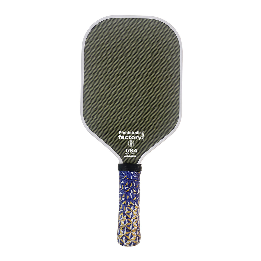 Kevlar Pickleball Paddle FACTORY-Thermoformed T700 Surface Carbon Fiber Pickleball paddle 16mm thermoforme Pickleball Paddle