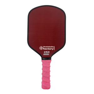 Kevlar Pickleball Paddle FACTORY-Thermoformed T700 OEM/ODM PP Honeycomb Ruby 16mm Foam Injected Unibody Training Racket