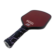 Load image into Gallery viewer, Kevlar Pickleball Paddle FACTORY-Thermoformed T700 Rough Surface Red-Black Carbon Fiber 16mm PP Honeycomb Kevlar Pickleball Paddle
