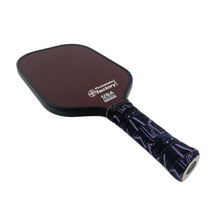 Kevlar Pickleball Paddle FACTORY-Thermoformed T700 16mm Unibody Thermoformed Kevlar Rough Surface High Spin Pickleball Paddle