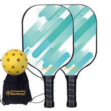 Charger l&#39;image dans la galerie, Pickleball Set, PB00059 Azure Pickleball Paddles , Pickleball Paddle Set
