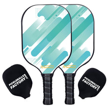 Carica l&#39;immagine nel visualizzatore di Gallery, Pickleball Set, PB00059 Azure Pickleball Paddles , Pickleball Paddle Set
