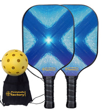 Cargar imagen en el visor de la galería, Pickleball Set, PB00060 Crossroads Pickleball Paddles , Pickleball Paddle Set
