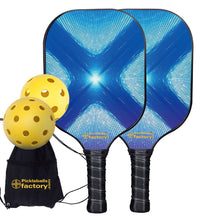 Charger l&#39;image dans la galerie, Pickleball Set, PB00060 Crossroads Pickleball Paddles , Pickleball Paddle Set
