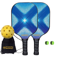 Cargar imagen en el visor de la galería, Pickleball Set, PB00060 Crossroads Pickleball Paddles , Pickleball Paddle Set
