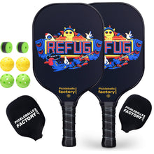 Carica l&#39;immagine nel visualizzatore di Gallery, Pickleball Rackets | Pickleball Paddles Near Me | Best Lightweight Pickleball Paddle | SX0019 Refug Pickleball Set store locator 
