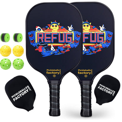 Pickleball Rackets | Pickleball Paddles Near Me | Best Lightweight Pickleball Paddle | SX0019 Refug Pickleball Set store locator 