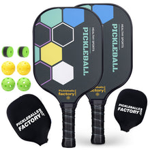 Carica l&#39;immagine nel visualizzatore di Gallery, Pickleball Paddles | Best Pickleball Paddle 2021 | Pickleball Driveway Set Pickleball Companies | SX0017 Square Pickleball Set find a dealer 
