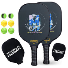 Carica l&#39;immagine nel visualizzatore di Gallery, Pickleball Paddles | Pickleball Rackets | Compass Pickleball Paddle | SX0026 Mar Pickleball Set consult 
