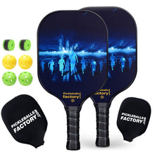 Carica l&#39;immagine nel visualizzatore di Gallery, Pickleball Set | Pickleball Paddles | Most Popular Pickleball Paddle | SX0027 Night Run Pickleball Set consultant 
