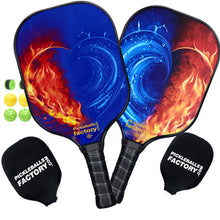 Carica l&#39;immagine nel visualizzatore di Gallery, Pickleball Paddle | Pickleball Tournaments | Best Pickleball Paddles 2021 | SX0073-SX0050 Closer Hearts Pickleball Paddle Set
