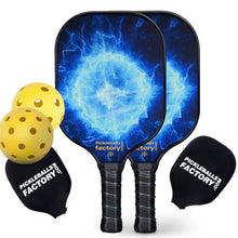 Carica l&#39;immagine nel visualizzatore di Gallery, Pickleball Paddles | Best Pickleball Paddle 2021 | Best Starter Pickleball Paddle Usapa Nationals | SX0053 BRAIN STORM Pickleball Set for stall list
