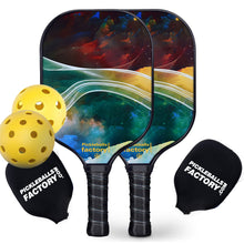 Carica l&#39;immagine nel visualizzatore di Gallery, Pickleball Paddles | Pickleball Tournaments | Pickleball Sets For Sale | SX0068 GREEN FOREST Pickleball Set for Pickleball Linkedin 
