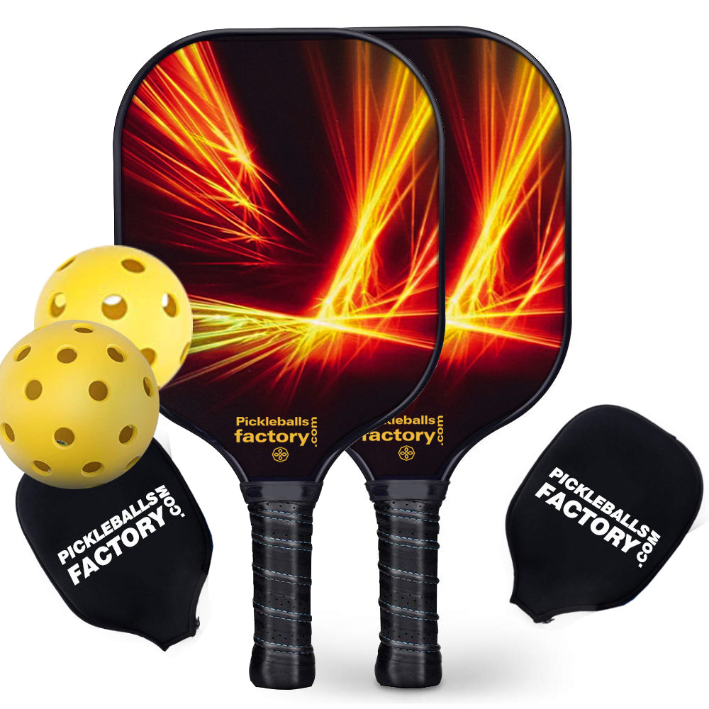 Pickleball Set | Best Pickleball Paddles | Lightest Pickleball Paddle | SX0081 ORANGE LIGHT Pickleball Set for Pickleball website 