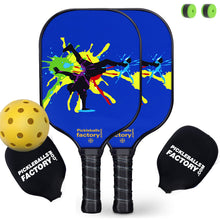 Cargar imagen en el visor de la galería, Pickleball Paddles | Pickleball Set | Top Pickleball Paddles 2021 | SX0065 POPPING DANCE Pickleball Set for Pickleball Supplies
