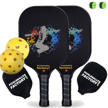 Load image into Gallery viewer, Pickleball Rackets | Pickleball Paddle Near Me | Usapa Pickleball Paddles with Long Handles | SX0055 DANCING IN DARK Pickleball Set for Pickleball Facebook Group
