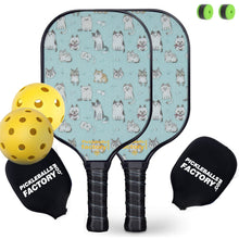 Load image into Gallery viewer, Pickleball Set | Pickleball Paddles Amazon | Women&#39;s Pickleball Paddles Usapa Website | SX0060 PET LOVE Pickleball Set for Pickleball PTY
