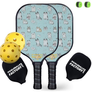 Pickleball Set | Pickleball Paddles Amazon | Women's Pickleball Paddles Usapa Website | SX0060 PET LOVE Pickleball Set for Pickleball PTY