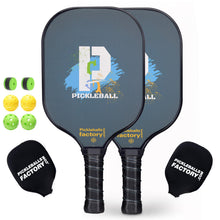 Load image into Gallery viewer, Pickleball Racquets| Best Pickleball Paddle | Top Ten Pickleball Paddles Best Spin | SX0008 P-FUN Pickleball Set for Franchised Distributor
