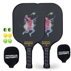 Pickleball Set | Pickleball Rackets | Top Pickleball Paddles 2021 | SX0003 Smart Men Pickleball Set for Distribution ç¬?1 个媒体（å…?6 个）