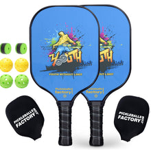 Cargar imagen en el visor de la galería, Pickleball Paddle | Playing Pickleball | Best Pickleball Racket For Beginners | SX0013 Youth Pickleball Set for Retailer
