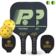 Carica l&#39;immagine nel visualizzatore di Gallery, Pickleball Paddles | Pickleball Tournaments | Pickleball Rackets on Amazon | SX0032 P HEALTHY SPORTS Pickleball Set for Designer
