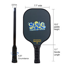 Charger l&#39;image dans la galerie, Pickleball Paddle | Best Pickleball Paddles 2021 | Pickleball Equipment Amazon | SX0028 I HAVE MY STYLE Pickleball Paddle for Retailer
