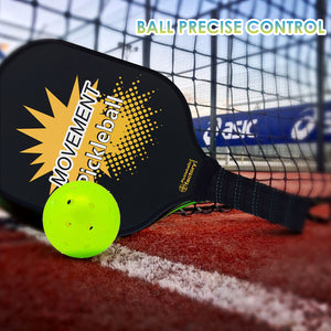 Pickleball Paddles | Pickleball Rackets | Pickleball Paddle For Intermediate Player | SX0037 MOVEMENT Pickleball Set for video retailer 