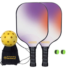 Charger l&#39;image dans la galerie, Pickleball Set, PB00055 Bokeh Pickleball Paddles , Pickleball Paddle Set
