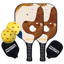 Carica l&#39;immagine nel visualizzatore di Gallery, Pickleball Set, PB00058 Peanut Candy Pickleball Paddles , Pickleball Paddle Set
