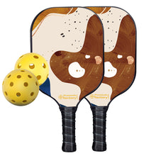 Carica l&#39;immagine nel visualizzatore di Gallery, Pickleball Set, PB00058 Peanut Candy Pickleball Paddles , Pickleball Paddle Set
