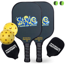 Carica l&#39;immagine nel visualizzatore di Gallery, Pickleball Set | Pickleball Paddle | The Best Pickleball Paddles | SX0028 I HAVE MY STYLE Pickleball Set for Shop
