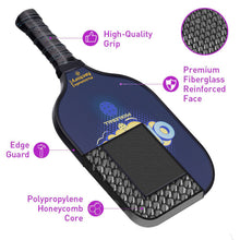 Carica l&#39;immagine nel visualizzatore di Gallery, Pickleball Paddle | Best Pickleball Paddles | High End Pickleball Paddles For Spin | SX0007 OMG! Pickleball Set for Authorised Dealership 
