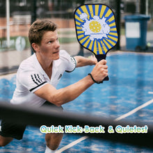 Carica l&#39;immagine nel visualizzatore di Gallery, Pickleball Paddles | Pickleball Racquet | Best Brand Pickleball Paddle | SX0005 Blue Boom Pickleball Set for Independent distributor
