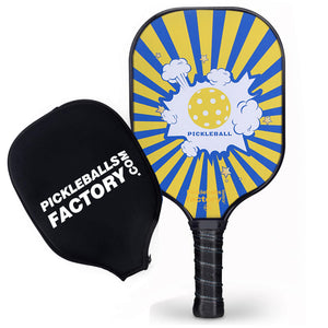 Pickleball Paddle | Pickleball Set | Comfort Pickleball Grip Pickle Paddle | SX0005 Blue Boom Pickleball Paddles Factory