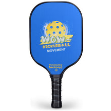 Load image into Gallery viewer, Pickleball Set | Pickleball Paddle | Best Pickleballs Driveway Games Pickleball Set | SX0004 Blue Wow Pickleball Paddle
