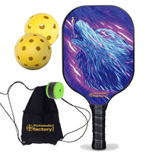 Load image into Gallery viewer, Pickleball Paddles , PB0001 War Wolfs Lifetime Fitness Pickleball - Best Intermediate Pickleball Paddle
