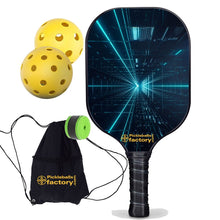 Cargar imagen en el visor de la galería, Best Pickleball Paddles 2022 , PB00010 Optical Fiber Top Pickleball Players - Portable Pickleball Court Best Spin Pickleball Paddle
