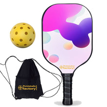 Load image into Gallery viewer, Pickleball Paddles Near Me , PB00011 Irregular Shape Pickleball Rackets For Sale - Glow In The Dark Pickleball
