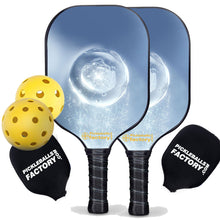 Load image into Gallery viewer, Pickleball Paddle Set, PB00012 Crystal Clear Pickleball Paddles , Best Pickleball Set For Beginners
