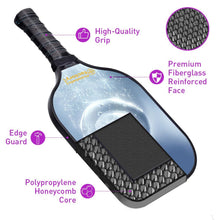 Carica l&#39;immagine nel visualizzatore di Gallery, Pickleball Paddles , PB00012 Crystal Clear Tennis And Pickleball - Best Pickleball Paddles For Advanced Players
