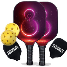 Carica l&#39;immagine nel visualizzatore di Gallery, Best Pickleball Set, PB00016 The Girl Custom Pickleball Paddle , Pickleball Court Set Up
